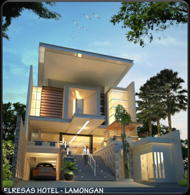 Hotel Elresas Lamongan Bagian luar foto
